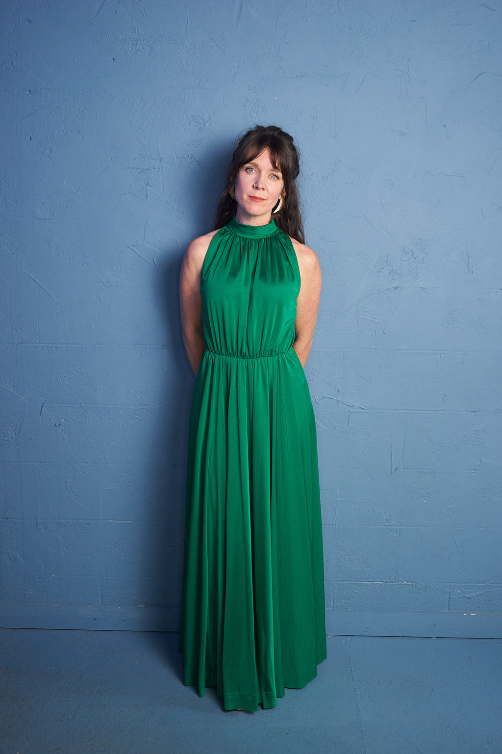 Emerald Green Maxi Dress