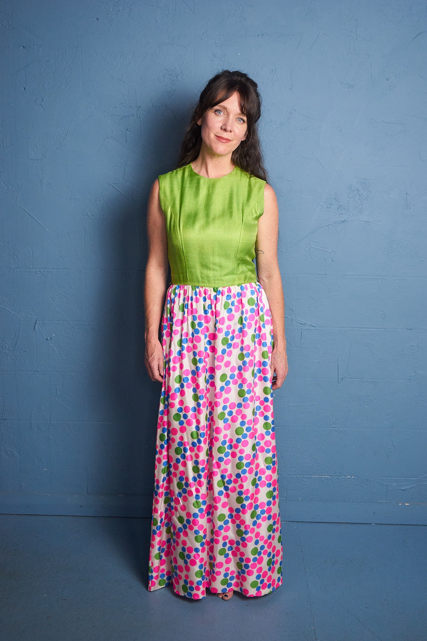 1960's Sarff Maxi Dress