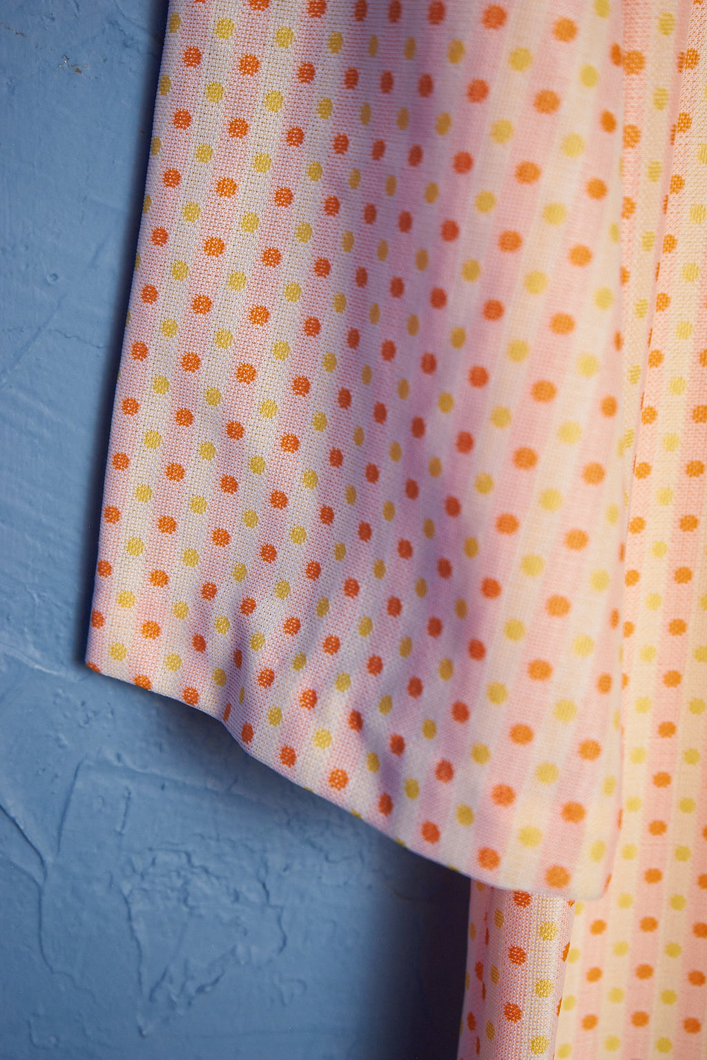 Orange Dot Maxi Dress