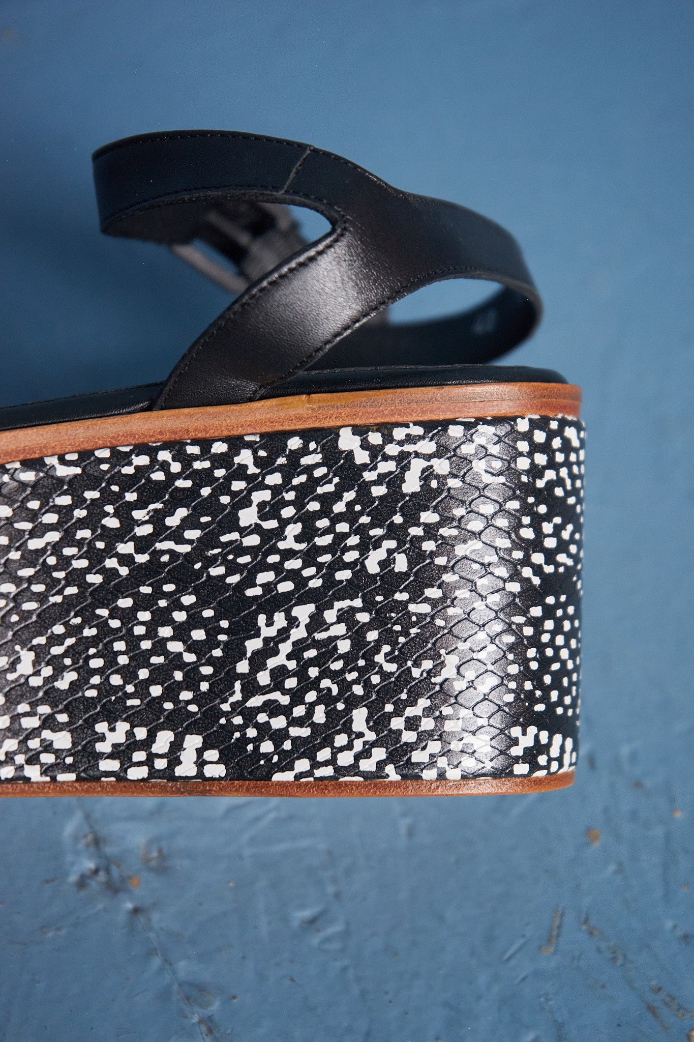 Robert Clergerie B+W Wedge (NEW)