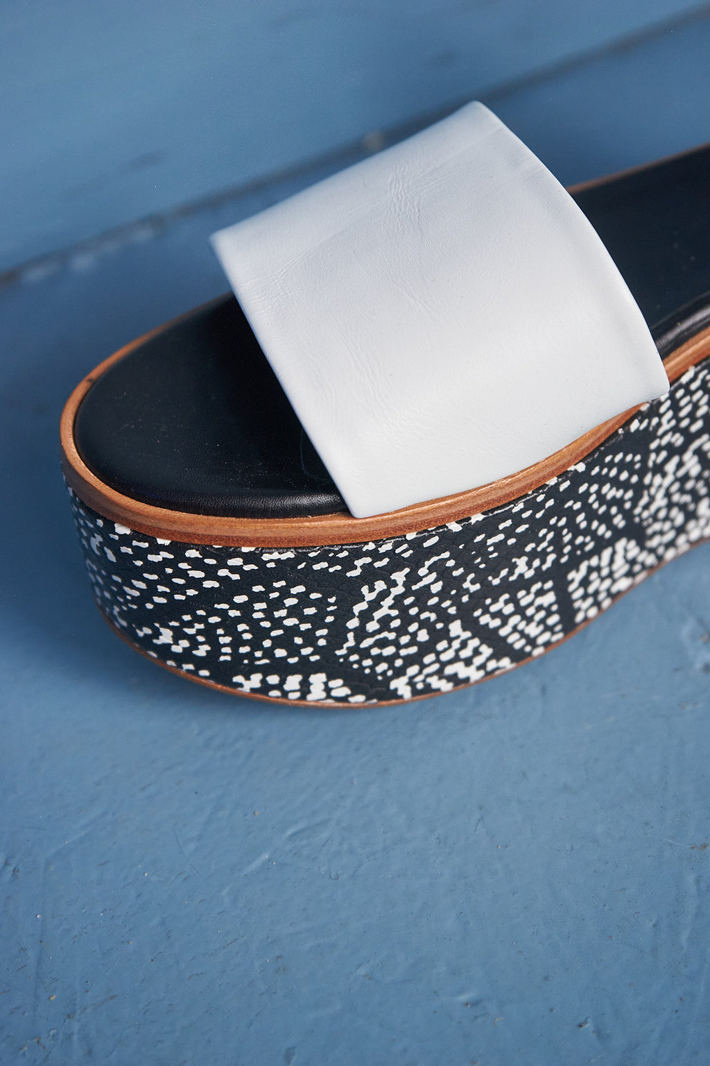Robert Clergerie B+W Wedge (NEW)