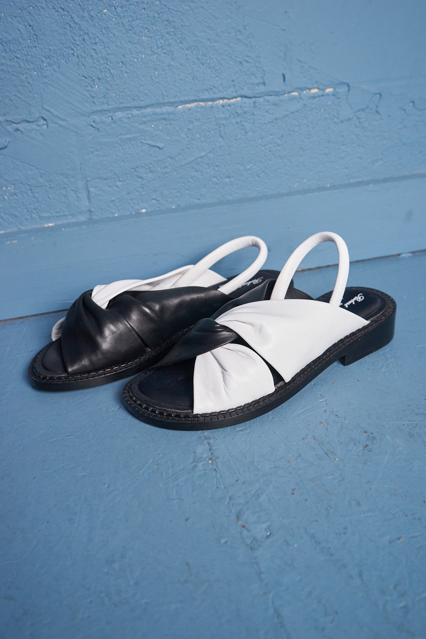 Robert Clergerie B+W Sandal (NEW)